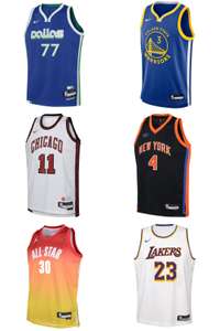 Camisetas NBA. Doncic, Curry, Lebron.. niños. Tallas 140cm hasta 180cm