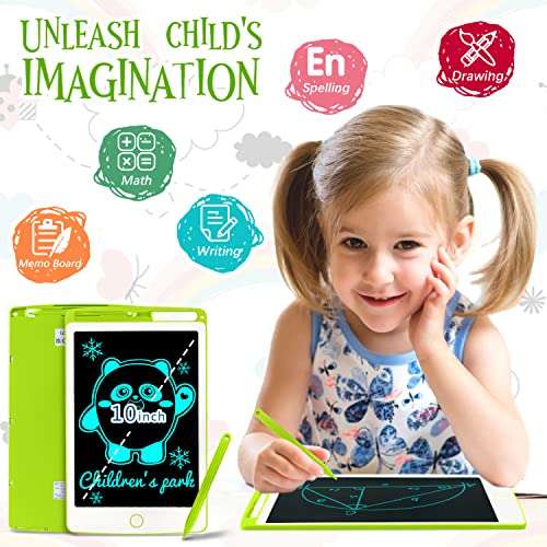 Tablet de Escritura LCD 10 Pulgadas, Pizarra Infantil, juguetes educativos
