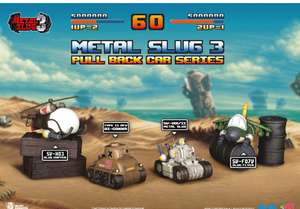 Metal Slug 3 PBC-011 Conjunto de 4 Coches del videojuego