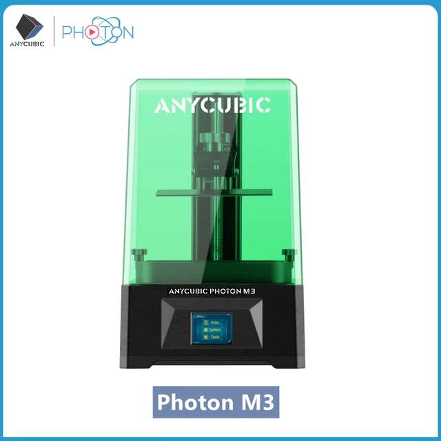 Impresora 3d resina Anycubic M3 (Tapa Verde)