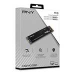 PNY CS2140 1 TB SSD M.2 NVMe Gen4 x4, hasta 3600 MB/s - M280CS2140-1TB-RB