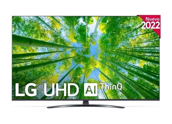 TV LED 165,1 cm (65'') LG 65UQ81006LB, 4K UHD, Smart TV, con Magic Control y peana central + CUPÓN DE 86,85€
