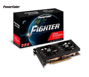 PowerColor AMD Radeon RX 6600 Fighter 8GB GDDR6 - Tarjeta Gráfica