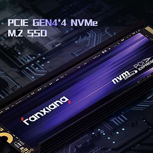 Fanxiang S880 2TB PCIe 4.0 NVMe SSD M.2 2280 7300/6800MB/s