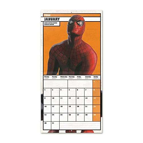 Calendario Marvel Comics 2023