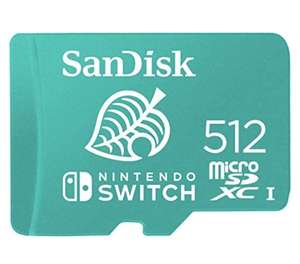 SanDisk microSDXC UHS-I para Nintendo Switch 512GB, Producto con Licencia de Nintendo