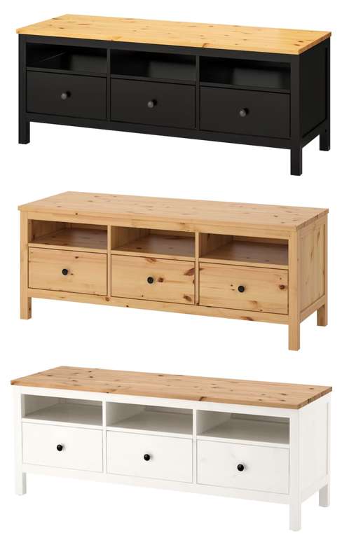 Mueble de TV Hemnes de Ikea