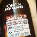 2 botes L'Oréal Paris Men Expert - Barber Club Champú 3 en 1 para barba, cabello y rostro, 200 ml