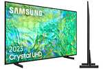 SAMSUNG TV Crystal UHD 2023 50CU8000 - Smart TV de 50", Procesador Crystal UHD, Q-Symphony, Gaming Hub