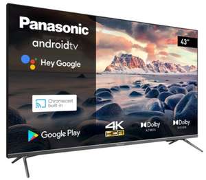 TV LED 43" - Panasonic TX-43JX700E, UHD 4K, Smart TV, HDR10, HLG, Dolby Vision, Dolby Atmos, Negro