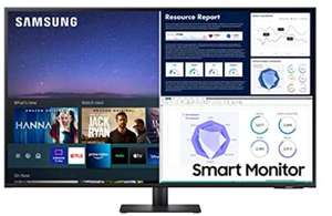 Samsung LS43AM702UUXEN - Monitor Samsung Smart M7 de 43'' UHD, 3,840 x 2,160, USB-C, Altavoces, Conectividad Móvil