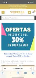 TODOS los Funkos de WeFreak con 30% de descuento!!
