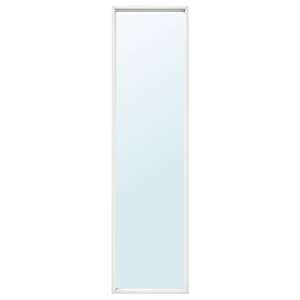 Espejo, blanco, 40x150 cm