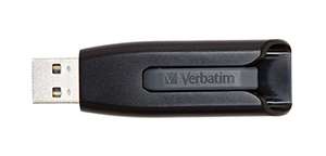 Verbatim Store 'N' Go - Memoria USB 3.0, Ultra Velocidad de 128 GB, Negro