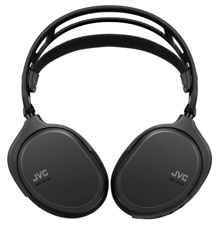 JVC Auriculares Gaming Inalámbricos Ultraligeros (199g) con Micrófono Desmontable, Baja Latencia y Almohadillas adaptativas.