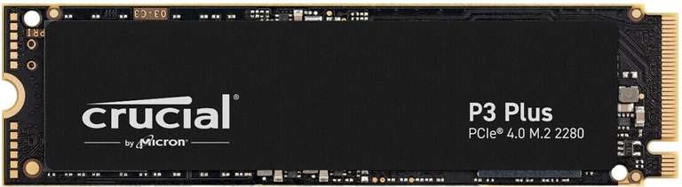 Crucial P3 Plus SSD 1TB M.2 PCIe 4.0 NVMe
