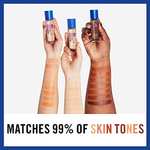 Rimmel London Match Perfection Foundation Base de Maquillaje Tono 100 Ivory - 30 ml (compra recurrente)