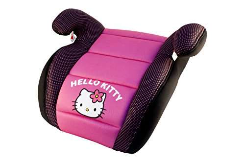 Sillita de auto Hello Kitty alzador - rosa y negro - 6 años o más