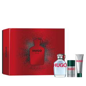 BOSS Hombre Hugo - Set de regalo de 3 piezas HUGO MAN