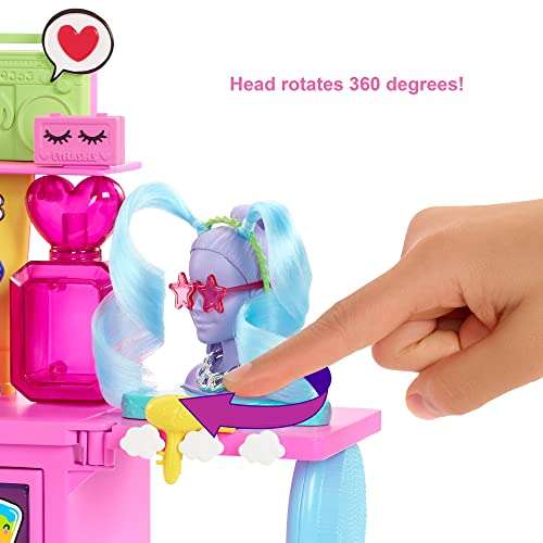 Barbie Extra Set de juego para muñecas, con luces y sonidos y accesorios de moda de juguete, regalo para niñas y niños +3 años