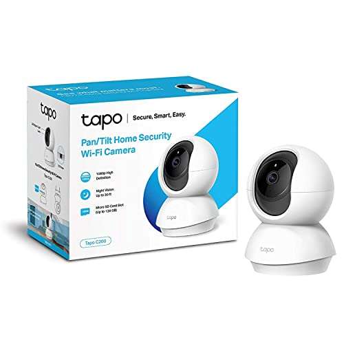 TP-Link TAPO C200 - Cámara IP WiFi 360° 1080p