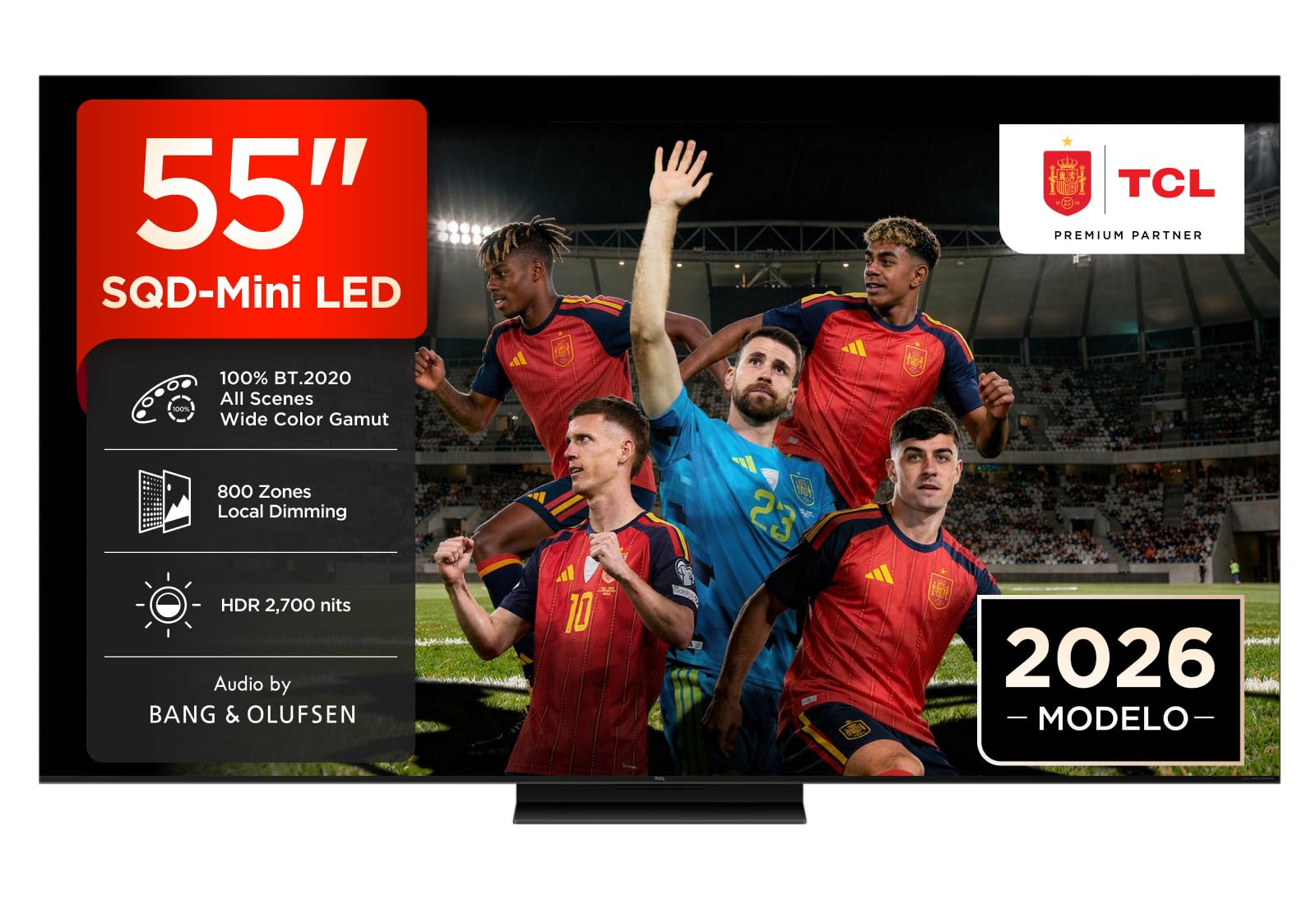 TV TCL 55C7L - SQD-Mini LED 55" [Precio tras cashback 100€] + 3 Meses gratis de Orange TV