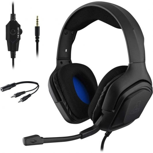 The G-Lab Korp Cobalt Auriculares Gaming Negros. Recogida gratis en tienda.