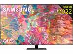 TV QLED 65" - Samsung QE65Q80BATXXC, QLED 4K, HDMI 2.1 120 Hz, Full Array, Procesador QLED 4K, Smart TV, Negro