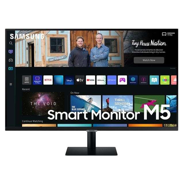 Monitor PC 68,58 cm (27") Samsung Smart M5 LS27BM500EUXEN, 60 Hz, Full HD, HDR 10, Smart TV App