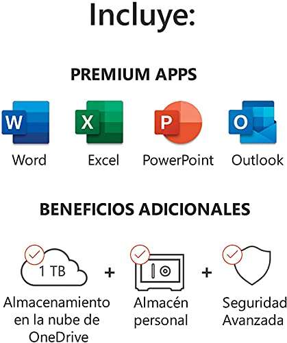 Microsoft 365 Familia | Apps Office 365 6 cuentas 12+3 Meses + NORTON 360 Deluxe | 15 Meses