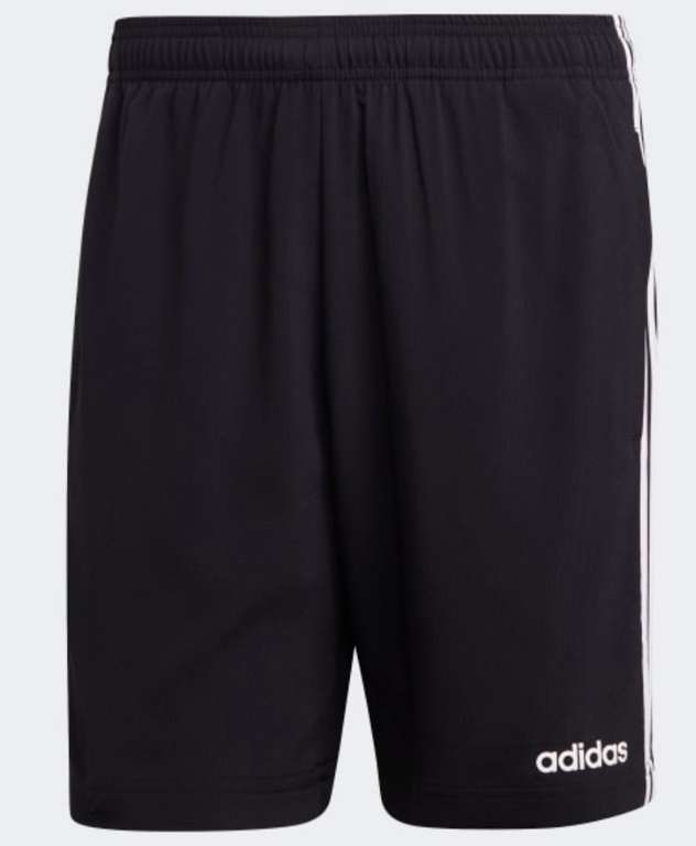 Pantalón corto Adidas Essentials 3 tiras (Tallas S a 2XL)