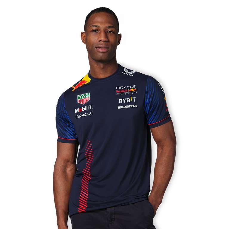Camiseta Hombre Red Bull Team F1 Castore Original 2023