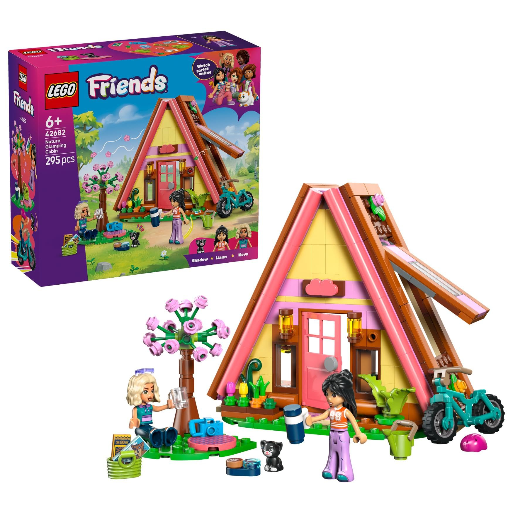 LEGO Friends Cabaña de Glamping en la Naturaleza