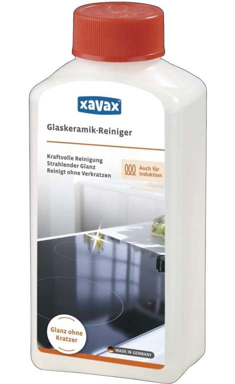 Xavax:Limpiador para vitrocerámica,inducción,250 ml