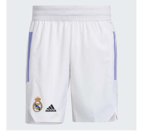 Short de hombre Real Madrid CF 2022-2023 de Baloncesto adidas (Tallas M, L y XL)