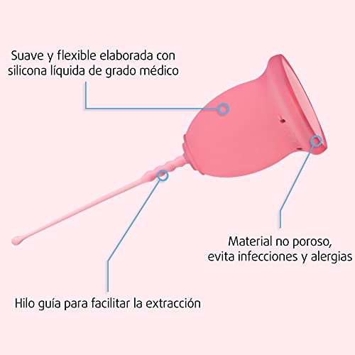 Enna Cycle - 2 Copas menstruales, Aplicador y Caja esterilizadora