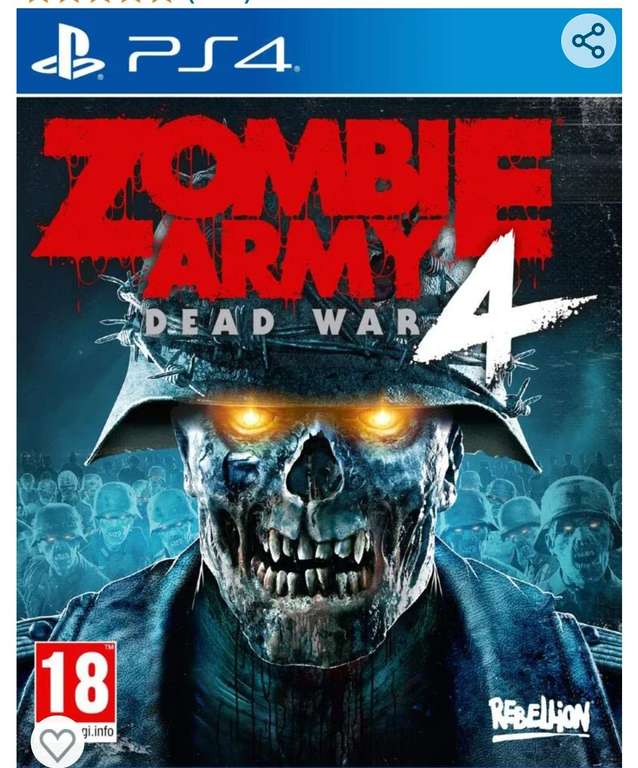 Zombie Army 4: Dead War.