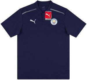 2021-22 Manchester City Puma Casuals Polo T-Shirt