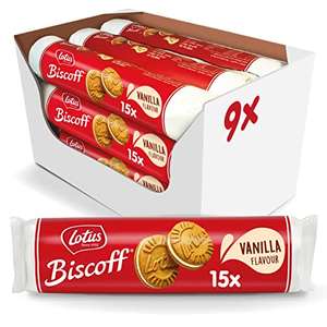 9 paquetes de galletas LOTUS rellenas de vainilla (te devuelven 7€; a 0,73€/paquete tras el reembolso) [12,85€ si tienes 3 suscripciones]