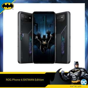 ROG Phone 6 Edición Batman - 12GB/256GB - Negro Noche