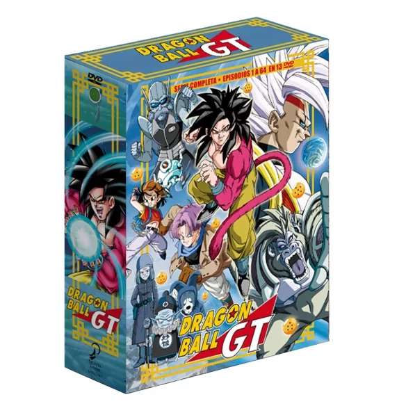 Serie completa Dragon Ball GT en formato DVD