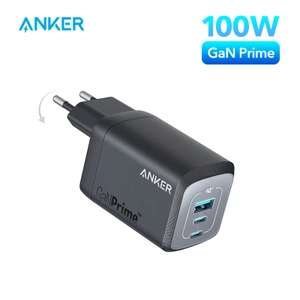 Anker Prime-cargador USB tipo C 100W Universal para Android/iPhone 15