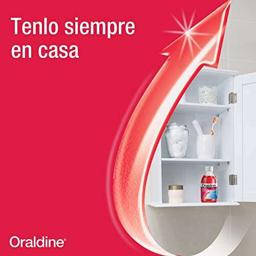 3 x Oraldine Antiséptico, Colutorio Líquido de Uso Diario con Doble Poder Antibacterial - 200 ml (2,39€/unidad)