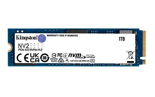 Kingston NV2 NVMe PCIe 4.0 SSD 1000G M.2 2280 -SNV2S/1000G