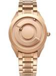 EUTOUR Reloj para Hombre y Mujer, Relojes de Pareja magnéticos, sin Cristal, rodamiento de Bolas de Cuarzo, Relojes para Hombre y Mujer,