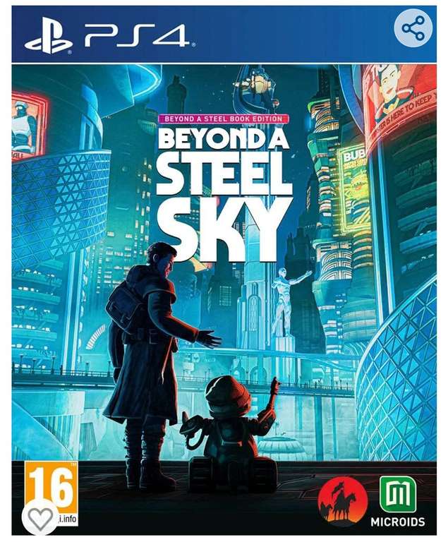 Beyond a steel sky Book Edition PS4