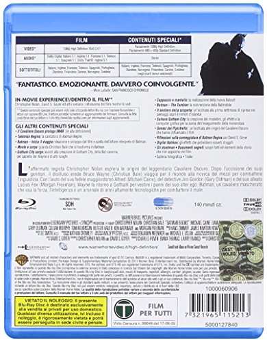 El caballero oscuro (trilogía). Blu-ray.