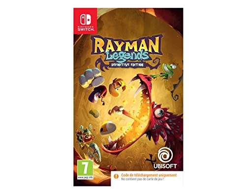 Rayman Legends Definitive Edition Code In Box - Nintendo Switch [Importación francesa]