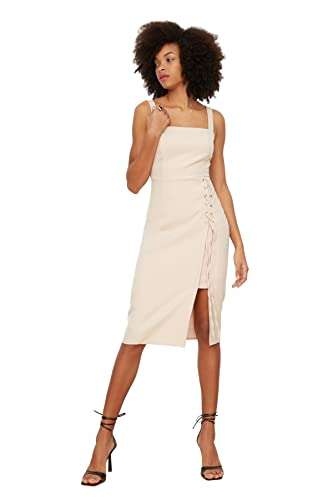 Trendyol Midi Standard Regular Dress Vestido para Mujer. Talla 36 a 15,92€ y talla 38 a 11,42€