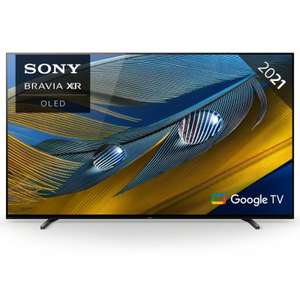 TV OLED 55" - Sony XR-55A80J Bravia, 2xHDMI 2.1 | Google TV 10 | DTS | Dolby Vision & Atmos
